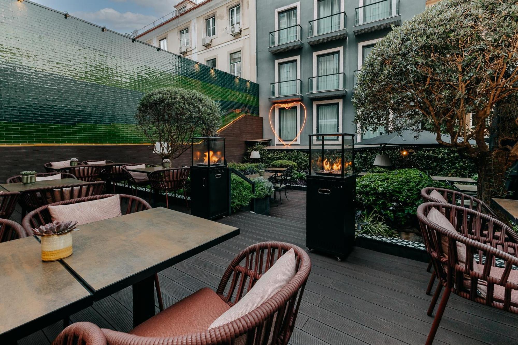 138 Liberdade Hotel Lisboa 外观 照片 The Garden