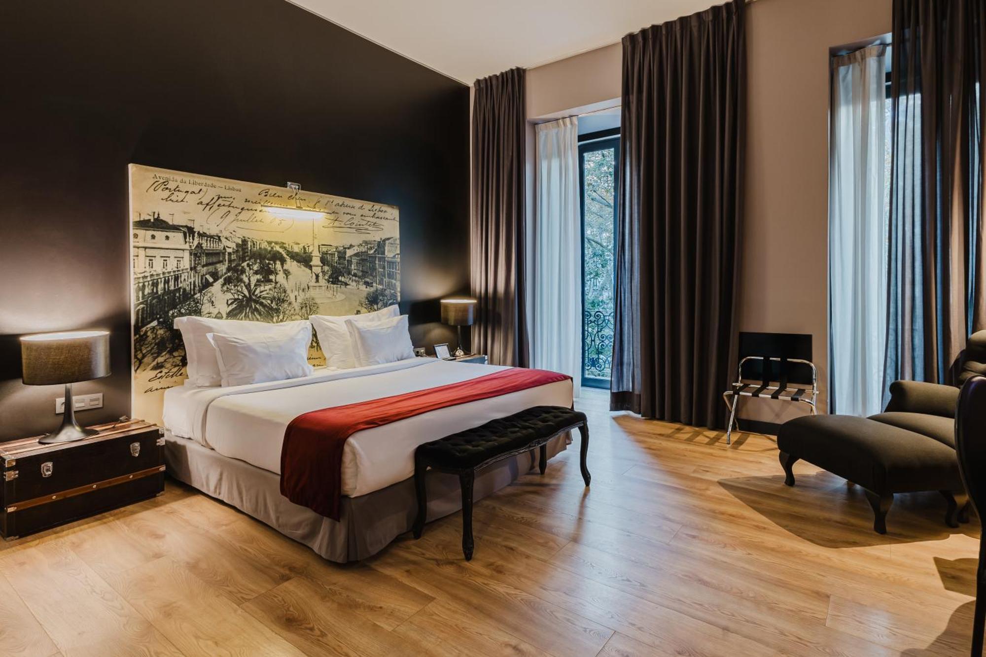 138 Liberdade Hotel Lisboa 外观 照片 Deluxe Room